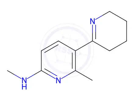 Chemical structure of N,2'-Dimethyl-3,4,5,6-tetrahydro-[2,3'-bipyridin]-6'-amine