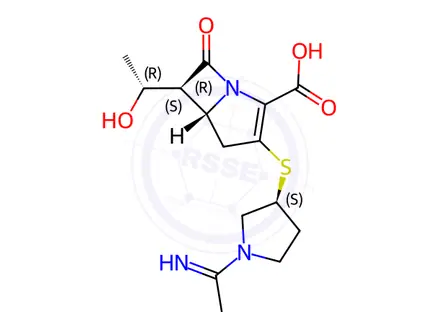 Chemical structure of Panipenem
