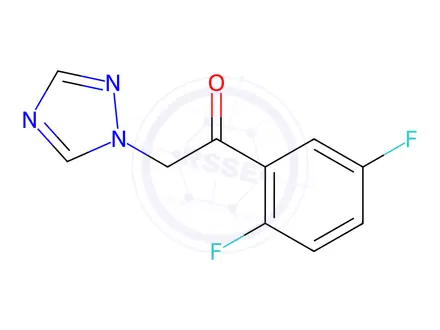 Chemical structure of Isavuconazole Impurity 38