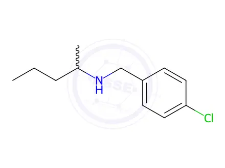 Chemical structure of [(4-Chlorophenyl)methyl](pentan-2-yl)amine