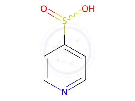 Chemical structure of Pyridine-4-sulfinic acid