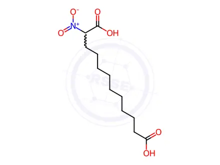 Chemical structure of nitrododecanedioic acid, compound with 2,2',2''-nitrilotriethanol (1:2)