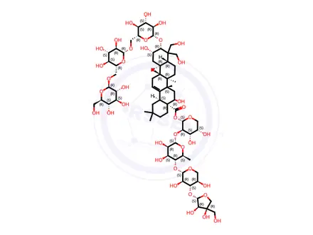 Chemical structure of Platycoside E