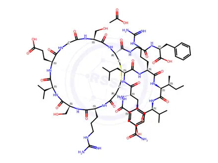 Chemical structure of AOD-9604