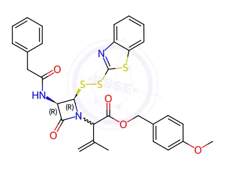 Chemical structure of Benzylpenicillin Sodium Impurity 42