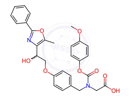 Chemical structure of Muraglitazar Impurity 8