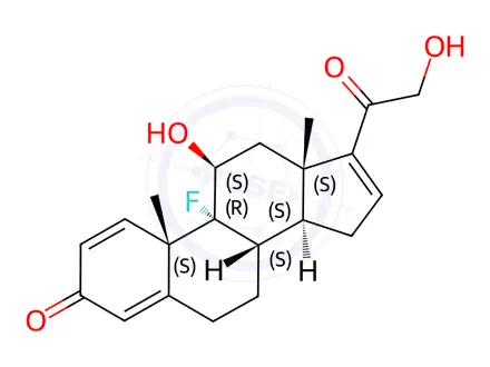 Chemical structure of Triamcinolone Acetonide Impurity 27