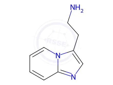 Chemical structure of 2-(Imidazo[1,2-a]pyridin-3-yl)ethanamine