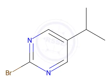 Chemical structure of 2-Bromo-5-isopropylpyrimidine