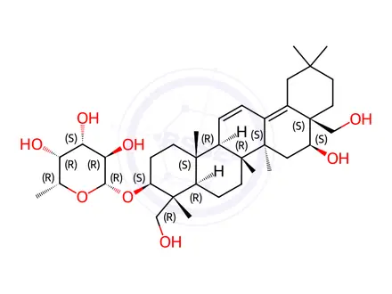 Chemical structure of Prosaikogenin A