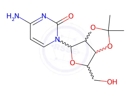 Chemical structure of MolnupiravirImpurity9