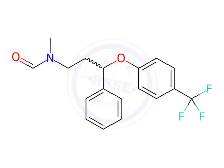 Chemical structure of Fluoxetine Hydrochloride Impurity 34