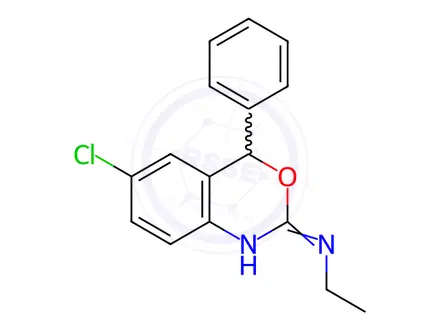 Chemical structure of Etifoxine Impurity 6