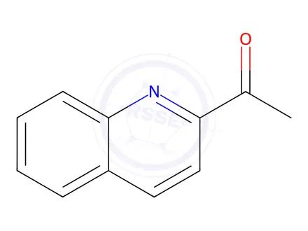 Chemical structure of 1-(Quinolin-2-yl)ethanone