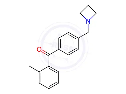 Chemical structure of (4-(Azetidin-1-ylmethyl)phenyl)(o-tolyl)methanone