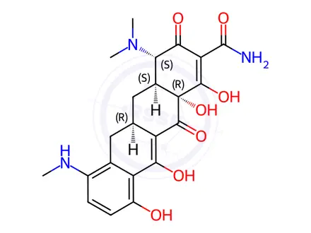Chemical structure of Minocycline EP Impurity C