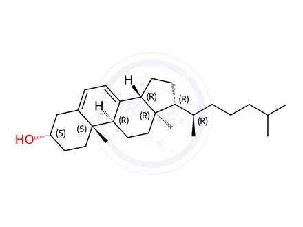Chemical structure of Cholecalciferol EP Impurity C (lumisterol 3)