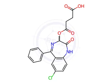 Chemical structure of Oxazepam Impurity 11