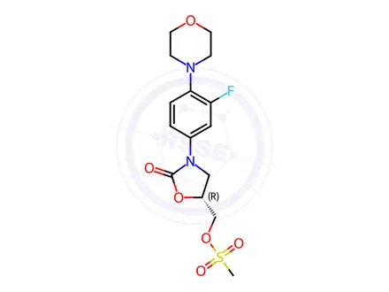 Chemical structure of Linezolid Impurity 11
