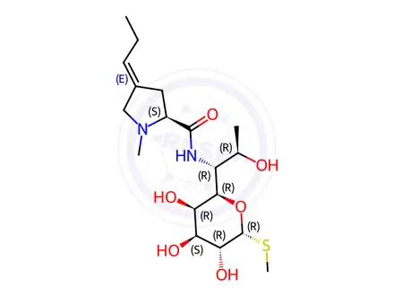Chemical structure of Lincomycin Hydrochloride EP Impurity B