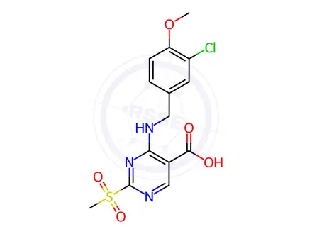 Chemical structure of Avanafil Impurity 50