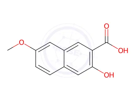 Chemical structure of Naphthoic Acid Impurity 76