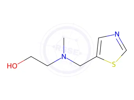 Chemical structure of 2-(Methyl(thiazol-5-ylmethyl)amino)ethanol