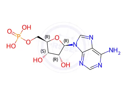 Chemical structure of Poly(A)