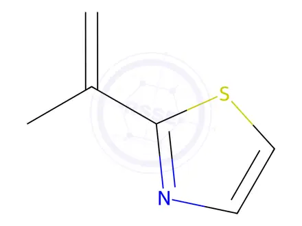 Chemical structure of 2-Isopropenylthiazole