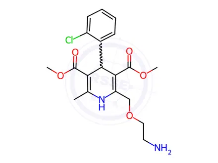 Chemical structure of Amlodipine EP Impurity F