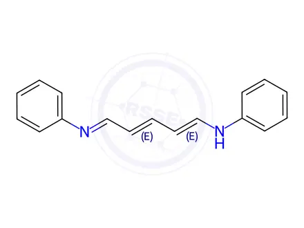 Chemical structure of Indocyanine Green Impurity 3