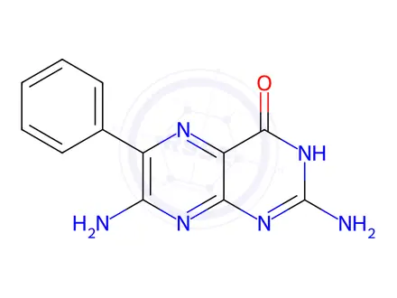 Chemical structure of Triamterene Impurity 3