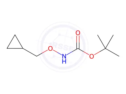 Chemical structure of tert-butyl (cyclopropylmethoxy)carbamate