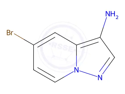 Chemical structure of 5-Bromopyrazolo[1,5-a]pyridin-3-amine