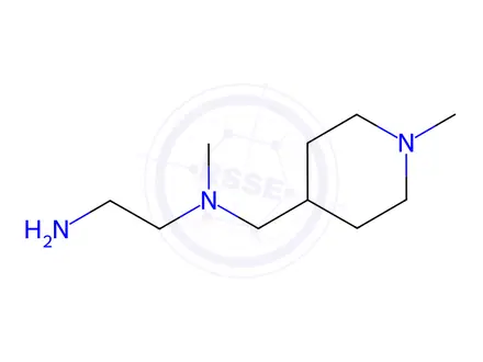 Chemical structure of N1-methyl-N1-((1-methylpiperidin-4-yl)methyl)ethane-1,2-diamine