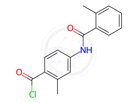 Chemical structure of Tolvaptan Impurity 11