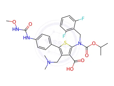 Chemical structure of Relugolix Impurity 78