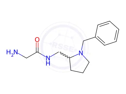 Chemical structure of 2-Amino-N-((1-benzylpyrrolidin-2-yl)methyl)acetamide