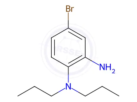 Chemical structure of 4-Bromo-N1,N1-dipropylbenzene-1,2-diamine