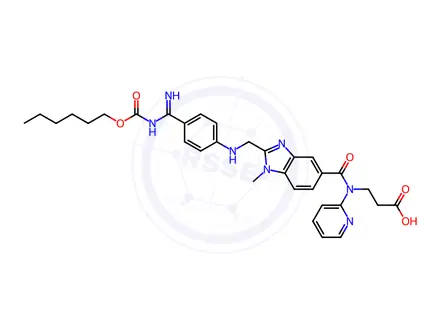 Chemical structure of Dabigatran impurity B