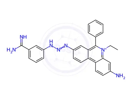Chemical structure of Isometamidium