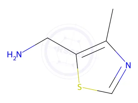 Chemical structure of (4-methyl-1,3-thiazol-5-yl)methanamine