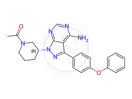 Chemical structure of Ibrutinib Impurity 31