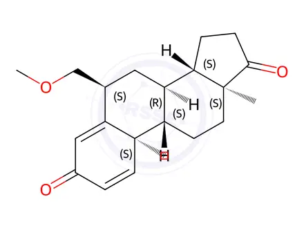 Chemical structure of Exemestane Impurity 14