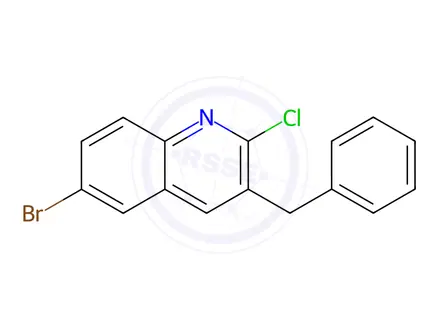 Chemical structure of Bedaquiline Fumarate Impurity 108