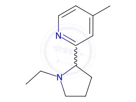Chemical structure of 2-(1-Ethylpyrrolidin-2-yl)-4-methylpyridine
