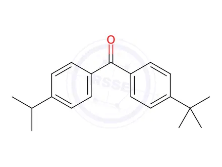 Chemical structure of (4-(Tert-butyl)phenyl)(4-isopropylphenyl)methanone