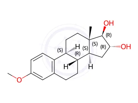 Chemical structure of Estriol EP Impurity C