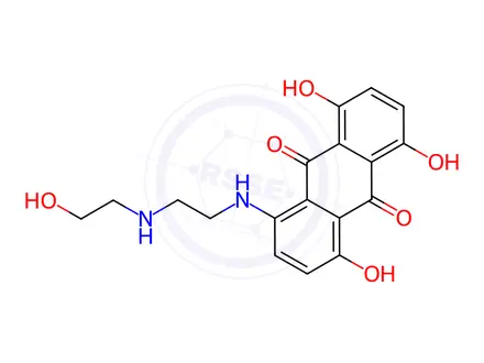 Chemical structure of Mitoxantrone Impurity 30