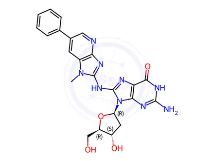 Chemical structure of Adenosine Impurity 124